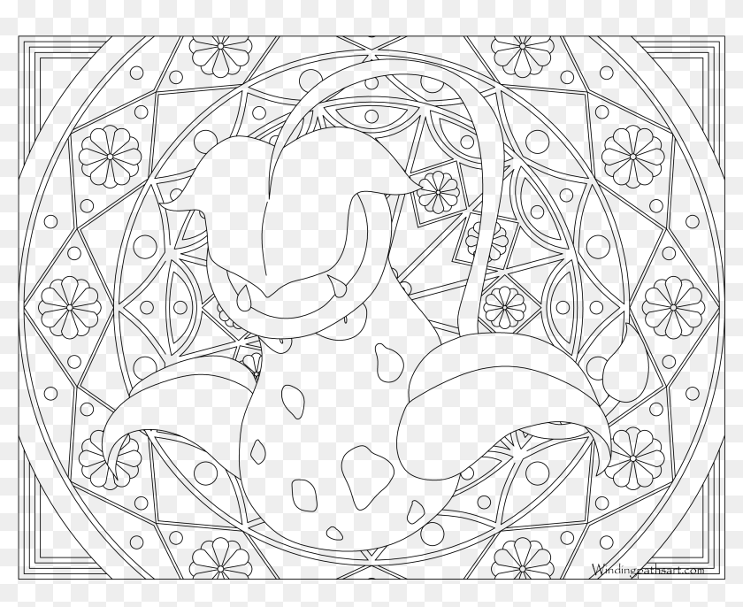 Victreebel Pokemon Coloring Page Pokemon Dragonair Coloring Page Hd