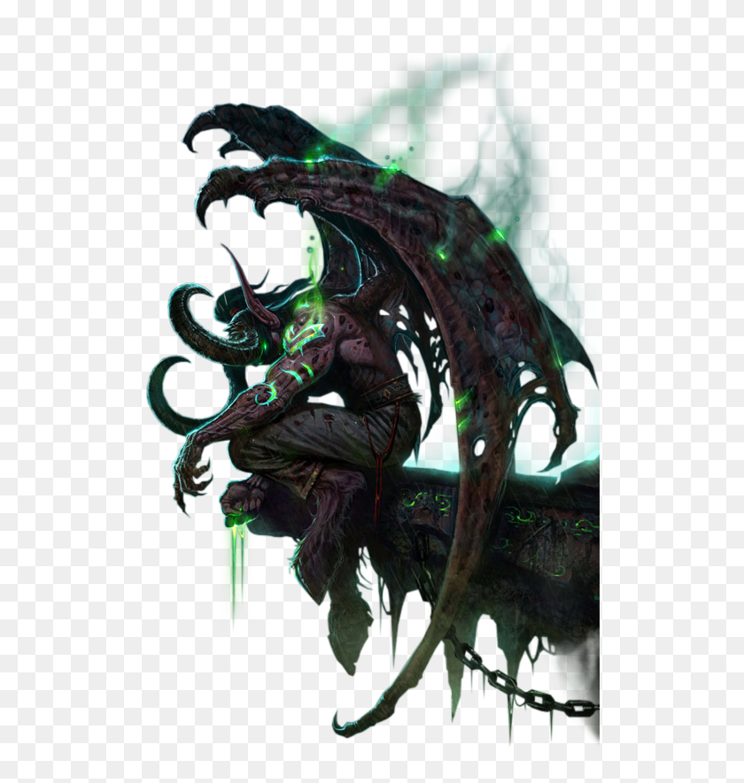 Png Illidan Transparent Png 546x815 6072550 PinPng