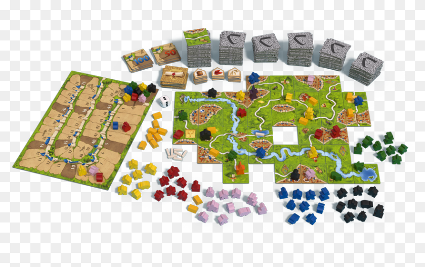 For Example The Messengers Provides Each Player With Carcassonne Big