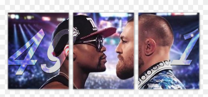 Mayweather Vs Mcgregor Wall Canvas Military Officer Hd Png