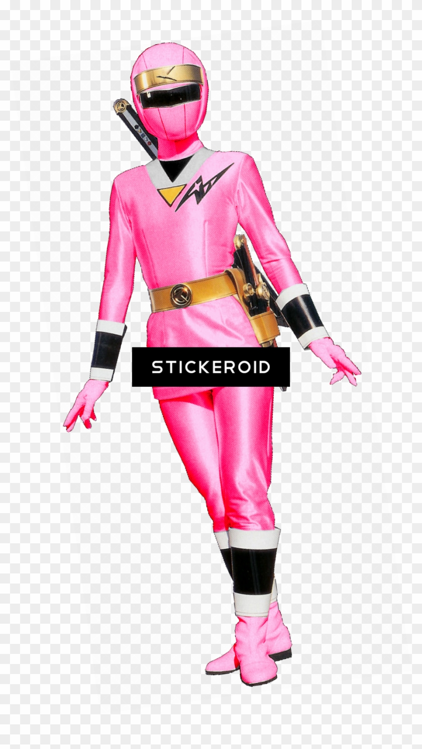 Power Rangers - Mighty Morphin Alien Rangers Pink, Hd Png Download 