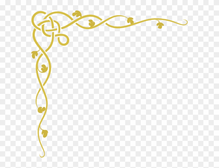 Fancy Christian Lines And Borders - Gold Border Design Png, Transparent ...