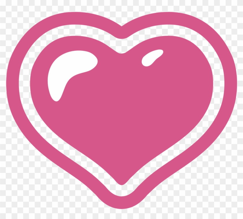 Emoji Heart Transparent - Android Heart Emoji Transparent, HD Png ...