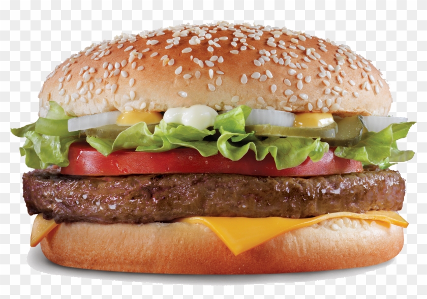 Burger Free Download Png Png Image - Hamburger With Sesame Seed Bun ...