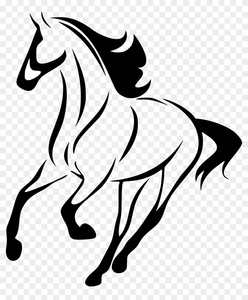 Big Image - Horse Galloping Clip Art, HD Png Download - 2062x2400 ...