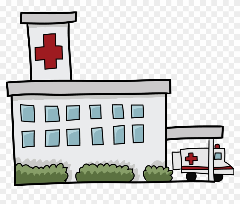 Hospital9 Png - Hospital Clipart Black And White, Transparent Png ...