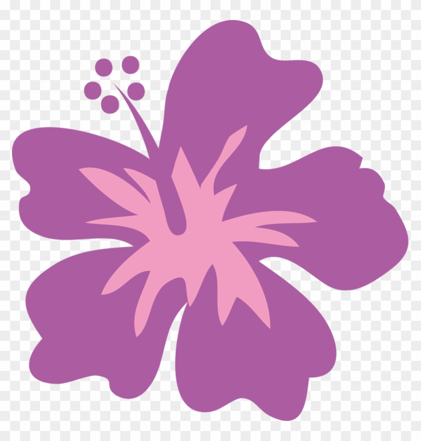 Pink Flower Clipart Moana Flor De Praia Png Transparent Png