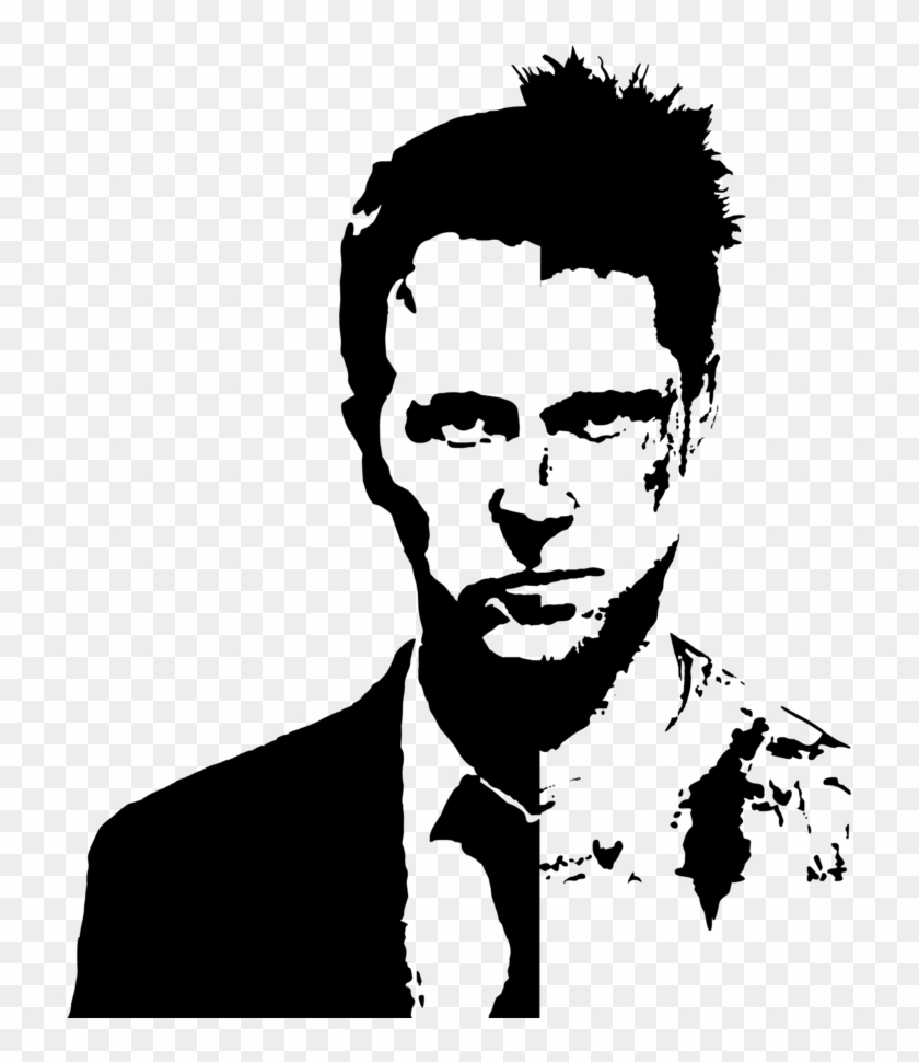 The Angry Therapist Medium - Tyler Durden, HD Png Download - 894x894 ...