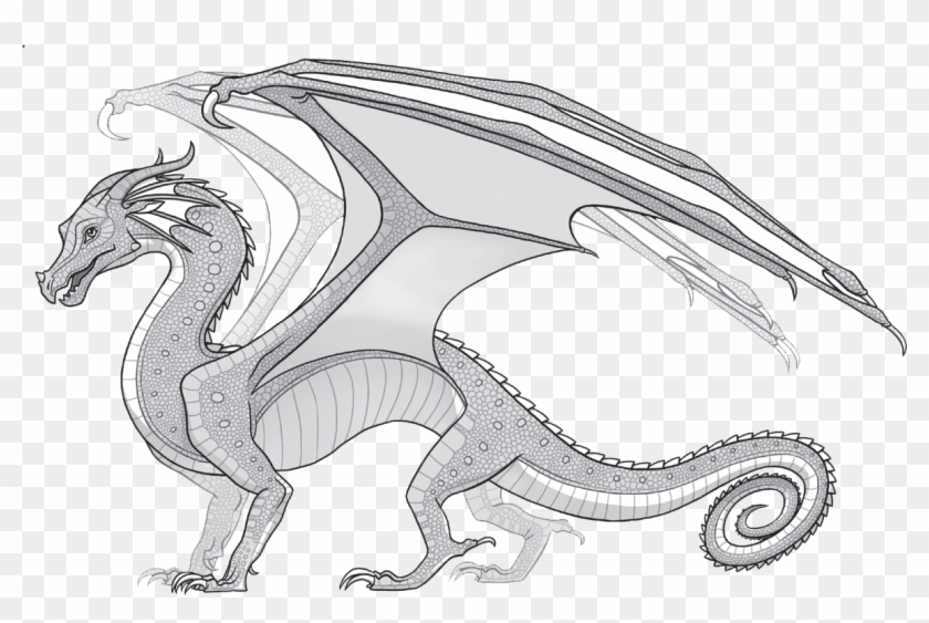 Glorytherainwing - Wings Of Fire Rainwing Coloring Pages, HD Png ...