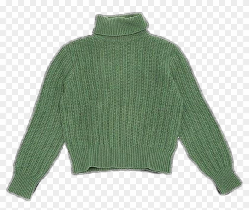 Sweater Sticker Aesthetic Green Clothes Png Transparent Png 1024x815 107 Pinpng