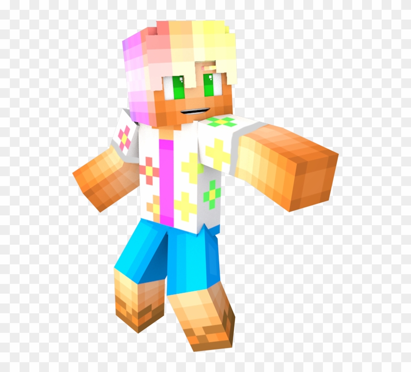 Rainbow skin minecraft