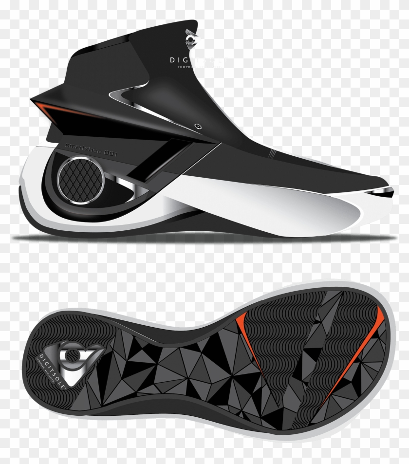 Digitsole Smart Shoes Under - Smart Shoes, HD Png Download - 1772x1801 ...