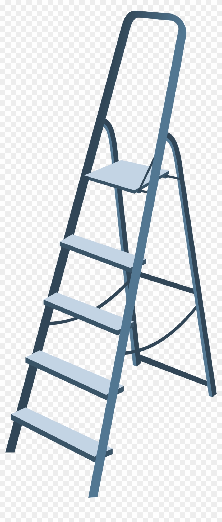 Clipart Stepladder - Step Ladder Transparent Clipart, HD Png Download ...