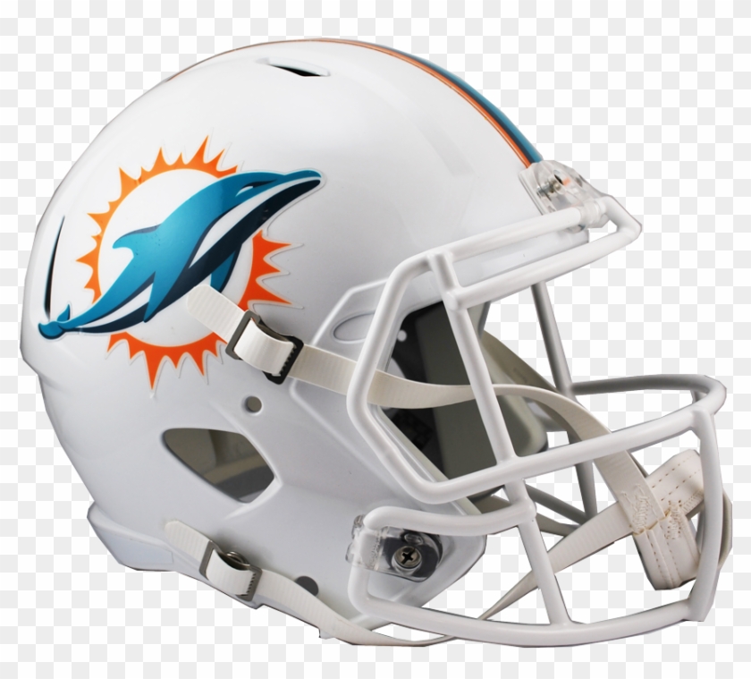 Miami Dolphins Speed Replica Football Helmet , Png, Transparent Png ...