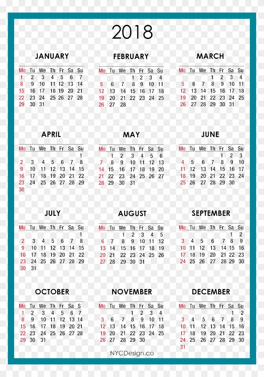 18 Calendar Transparent Free Png Small Calendar 18 Printable Png Download 790x11 Pinpng