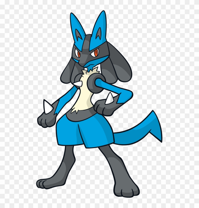 Transparent Lucario Png - Pokemon Mega Lucario Shiny, Png Download