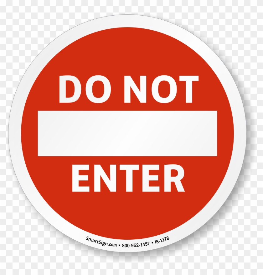 Do Not Enter Iso Sign - Prohibition Sign Do Not Enter, HD Png Download ...