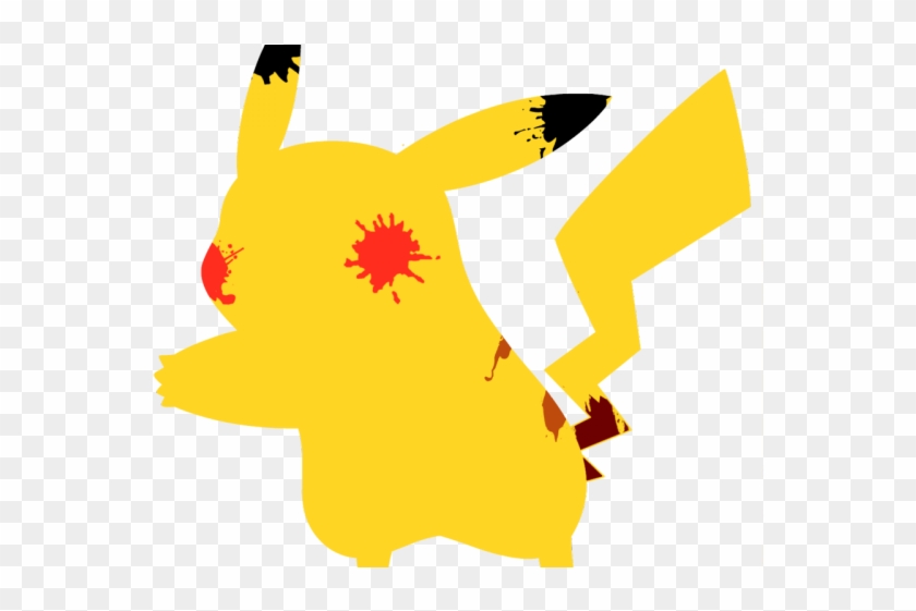 Hello Clipart Cute Pikachu Transparent Paint Splatter Pokemon Hd Png Download 640x480 Pinpng