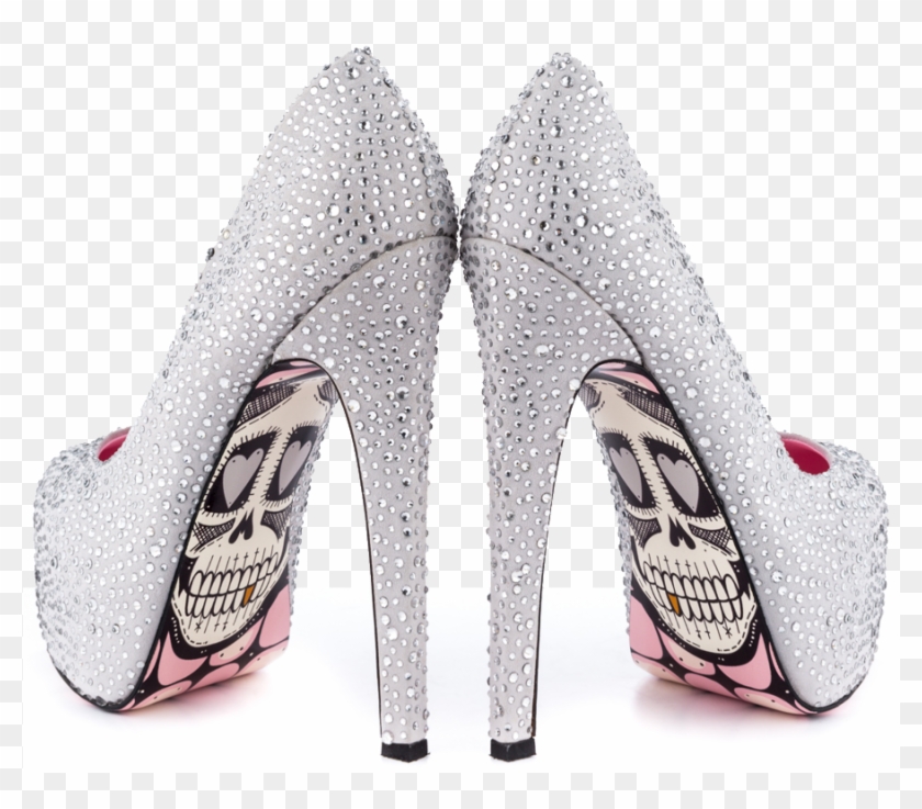 Silver Stiletto transparent PNG - StickPNG