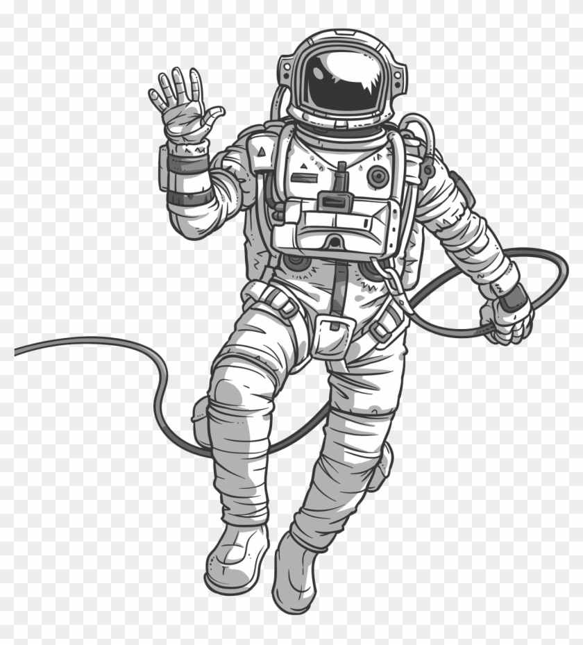 Do You Have A Challenge For Us - Space Astronaut Png, Transparent Png ...