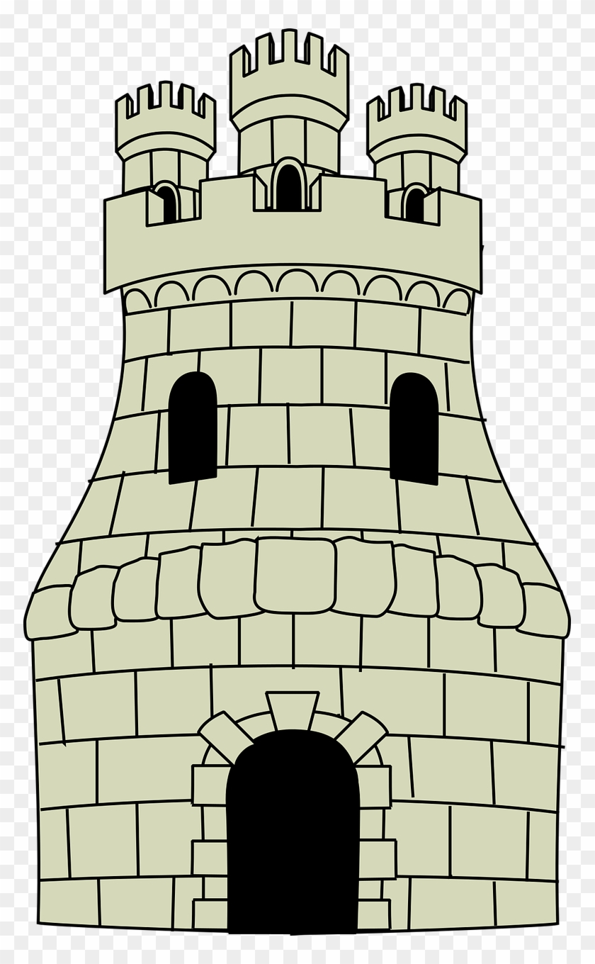Castle, Building Castle Fort Fortification Castle - Cordoba Clipart, HD ...