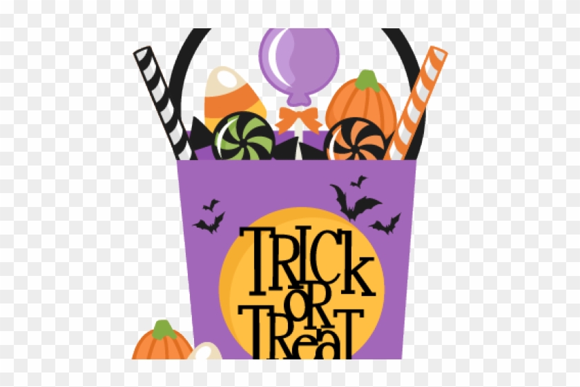 Trick Or Treat Clipart Halloween Candy Bag - Trick Or Treat Bag Clipart ...