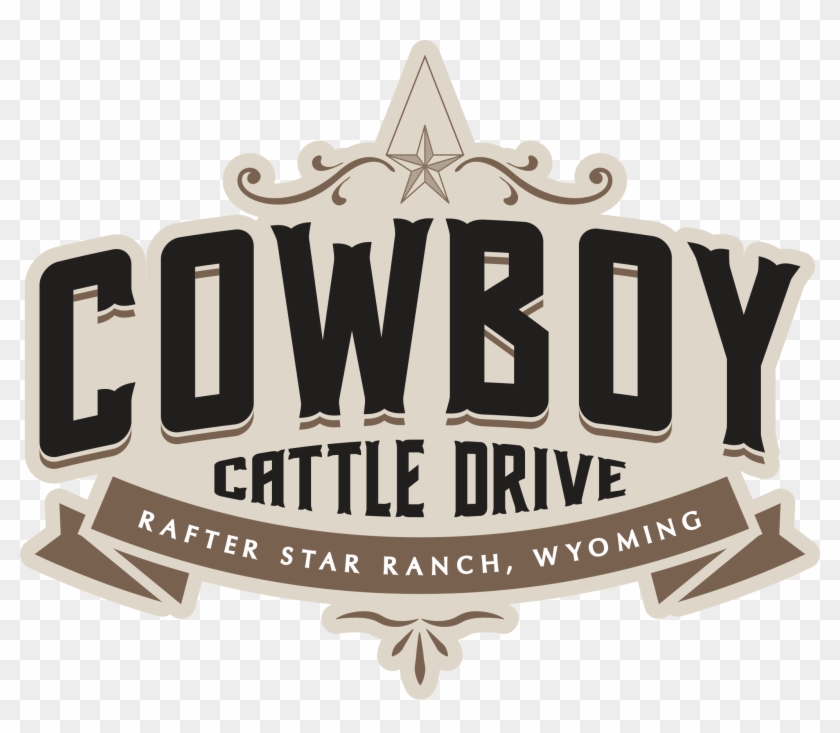 Cowboy Cattle Drive - Cattle Drive Logo, HD Png Download - 2045x1689 ...