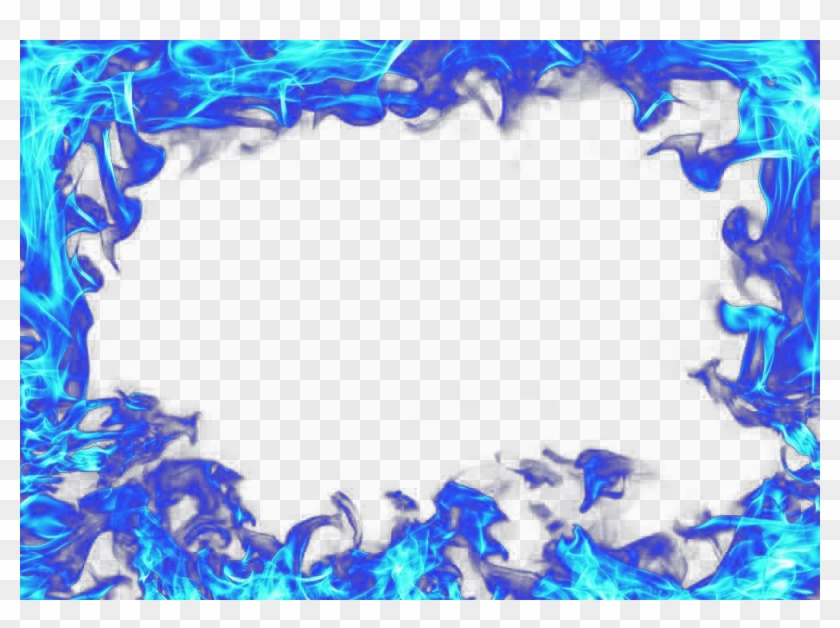 Blue Flame Transparent Image - Blue Flames Transparent, HD Png Download ...