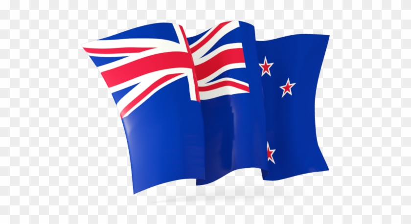 Illustration Of Flag Of New Zealand - New Zealand Flag Moving, HD Png ...