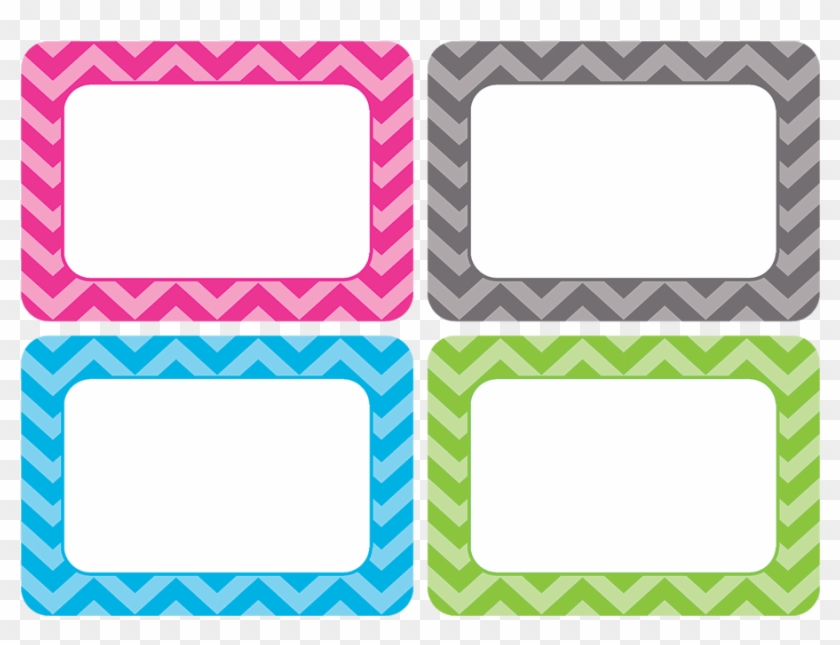 tcr5526 chevron name tags labels teacher cubby labels free hd png download 900x900 1317825 pinpng