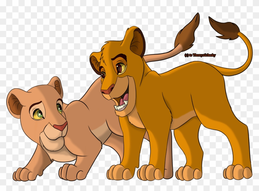 Nala And Simba - Personagem Rei Leão Png, Transparent Png - 3508x2480 ...