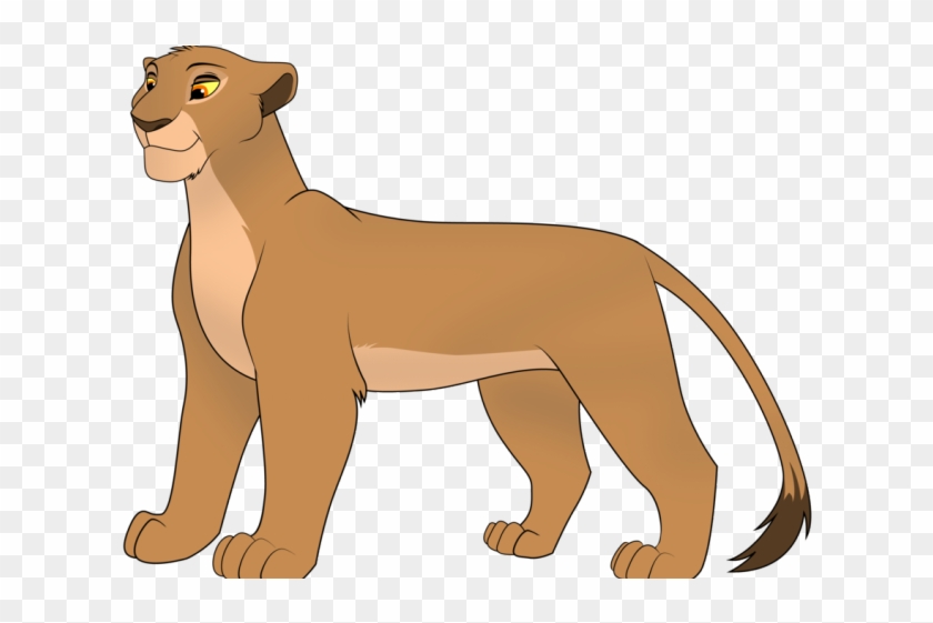 Lioness Clipart Nala Simba - Female Lion Lioness Cartoon, HD Png ...