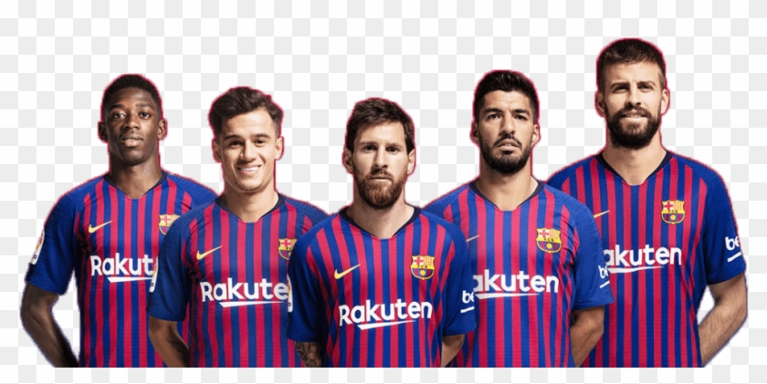 Be Part Of The - Barcelona Squad Png, Transparent Png - 1024x464 ...