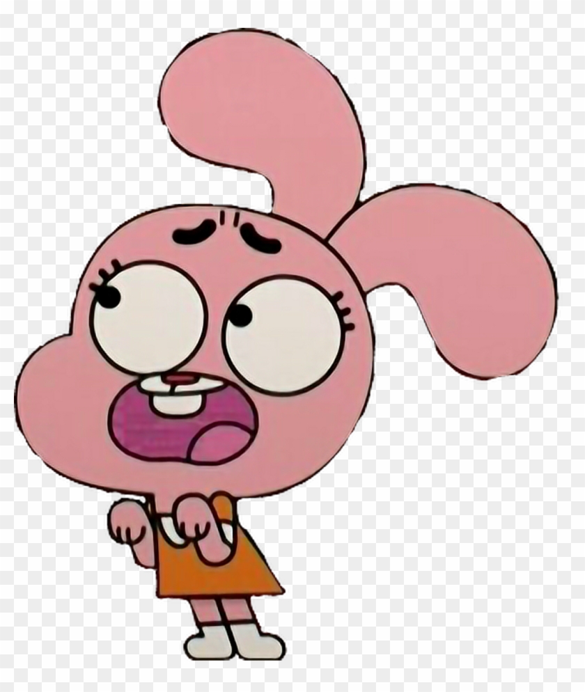 Gumball Watterson Running - Gumball Scared Png,Gumball Png - free  transparent png images 