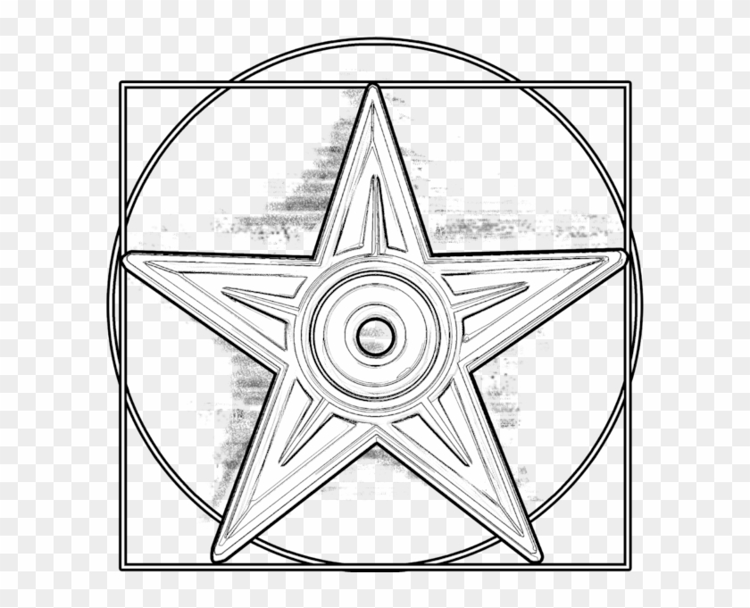 Vitruvian Barnstar Hires - Leonardo Da Vinci Logo, HD Png Download ...