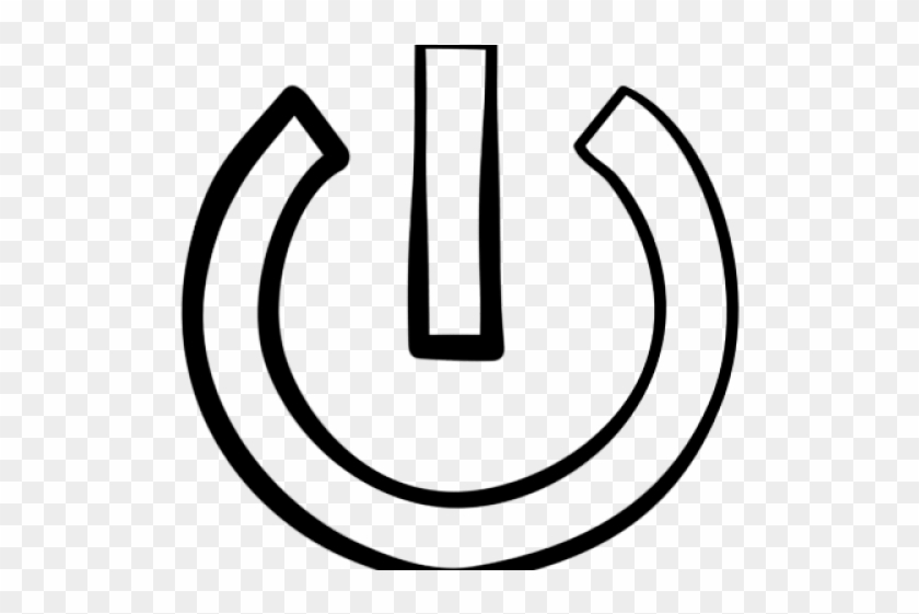 Power symbol. Derni logo. Music Power symbol.