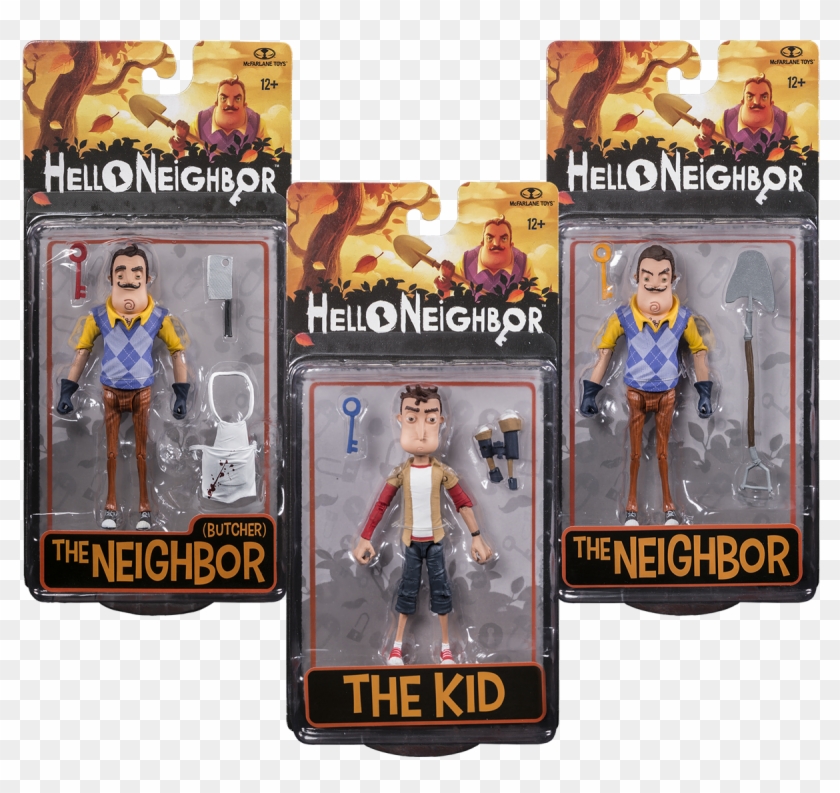 mcfarlane toys action figures hello neighbor