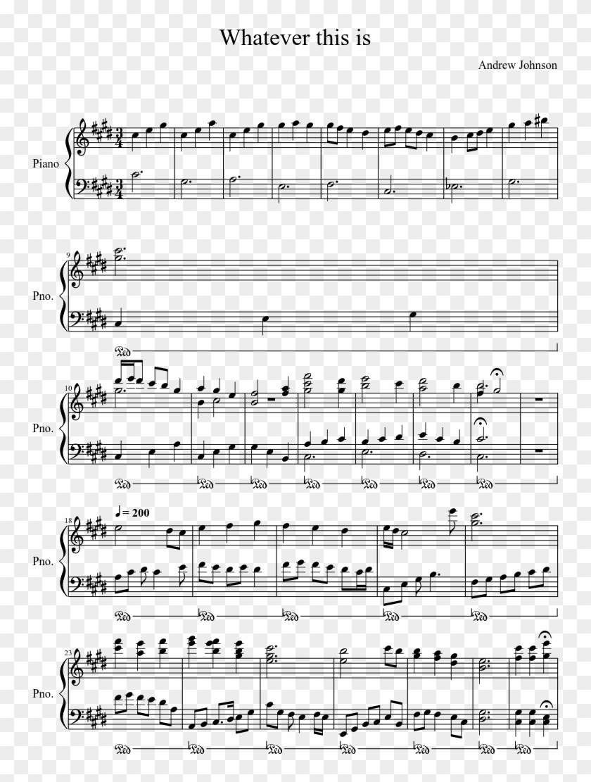 Print - Halloween Theme Sheet Music, HD Png Download - 827x1169 ...