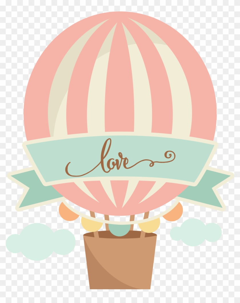 Clip Art Black And White Download Mkc Lovehotairballoon - Pastel Hotair ...