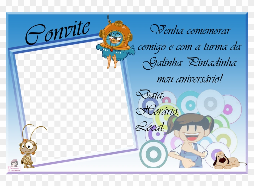 Pin em Convite aniversario infantil