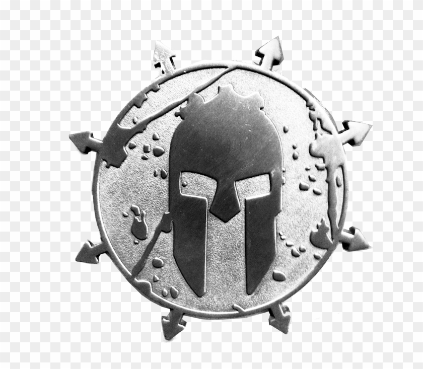 Spartan Shield Web -steel - Black Spartan Race Logo, HD Png Download ...