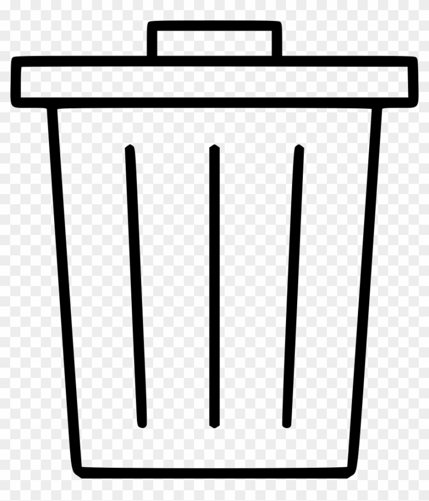 Trashcan Trash Can Recycle Bin Garbage Comments, HD Png Download ...