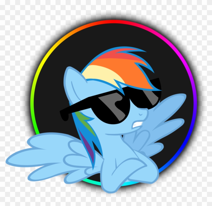 Cool Image Png - Cool Rainbow Dash Png, Transparent Png - 937x852