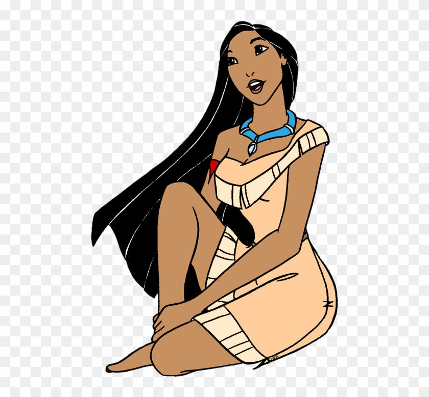 Iz0xdtd - Disney Pocahontas Sitting, HD Png Download - 500x719 ...