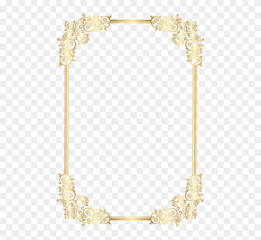 Free Png Download Border Decorative Frame Clipart Png - Decorative ...