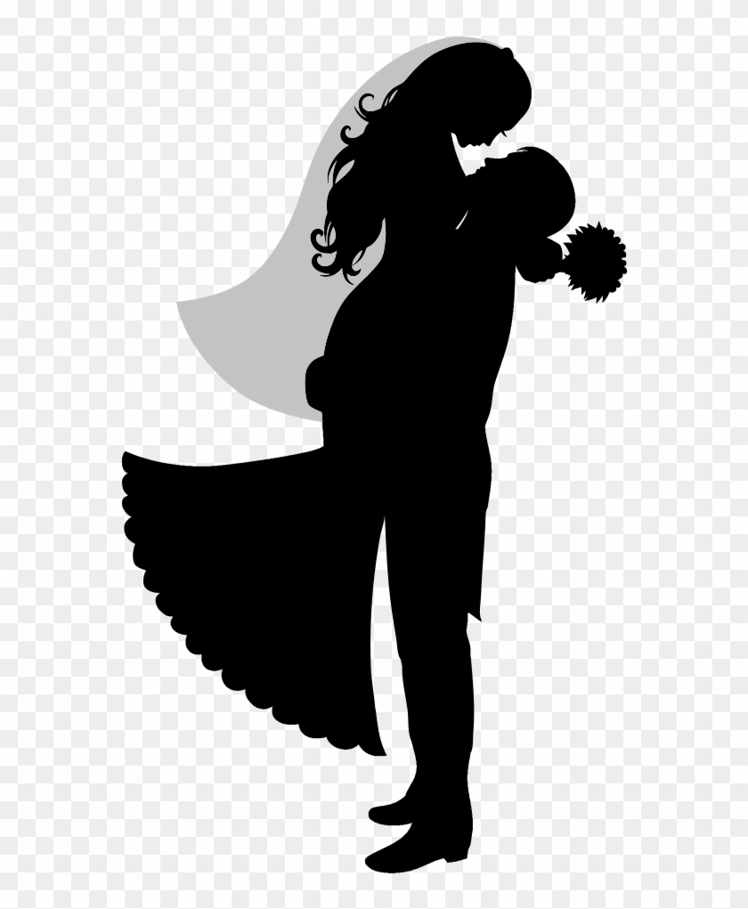 Love Heart, Bride And Groom Silhouette, Gifs, Marriage - Bride And ...