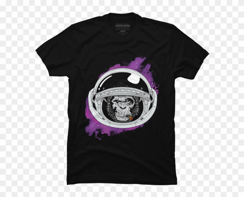 Monkey In Space Suit Art - Gogeta Blue Shirt, HD Png Download - 650x650 ...