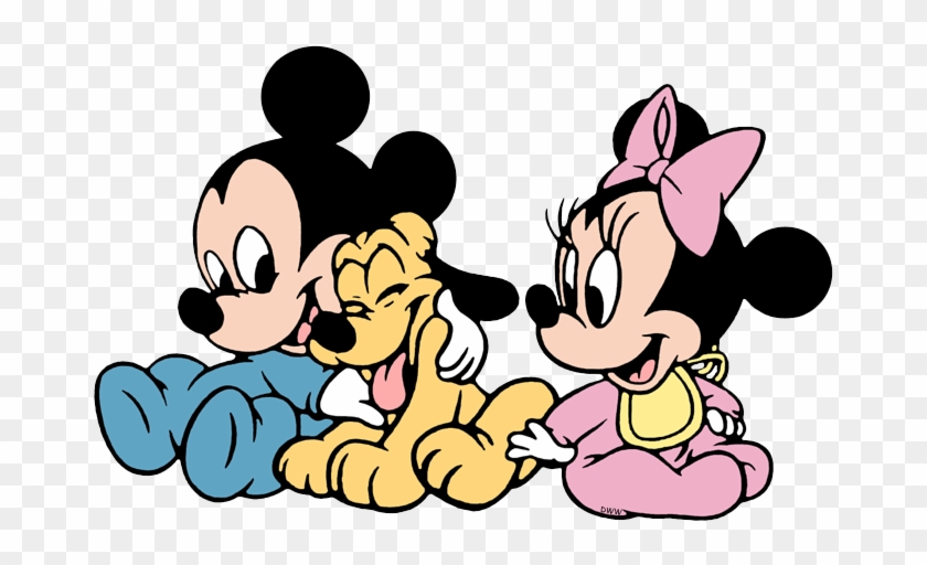 Baby Minnie Clipart Mickey And Minnie And Pluto Hd Png Download X Pinpng