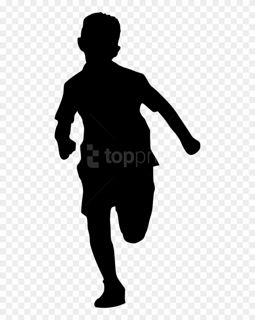 Free Png Kid Running Silhouette Png - Kid Running Silhouette ...