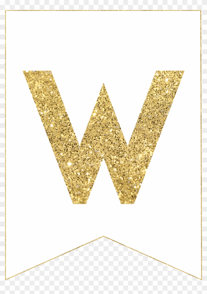 1736 x 2431 1 gold free printable banner letters w hd png download 1736x2431 1567108 pinpng